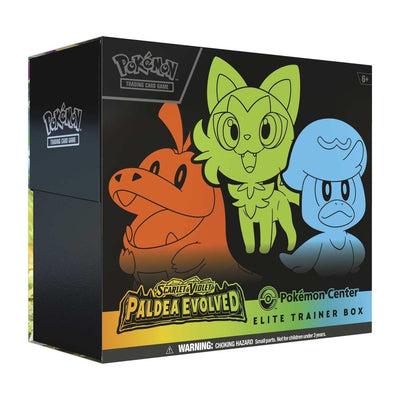 Pokemon: Paldea Evolved Pokemon Center Elite Trainer Box