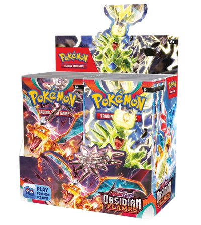 Obsidian Flames Booster Boxes & Cases