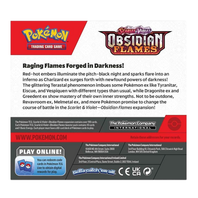 Obsidian Flames Booster Boxes & Cases
