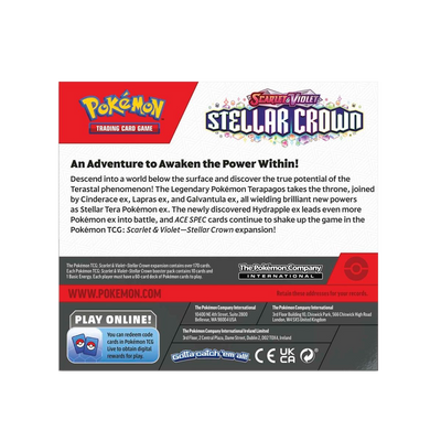 Stellar Crown Booster Boxes & Cases
