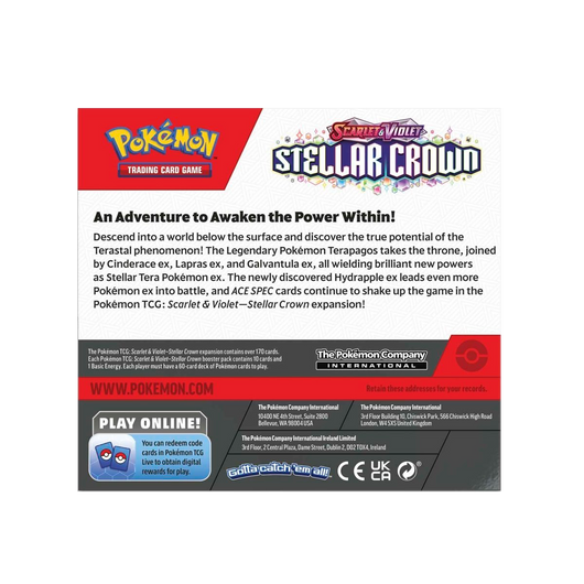 Stellar Crown Booster Boxes & Cases
