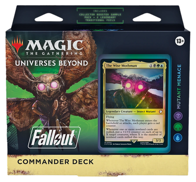 Magic the Gathering: Fallout Commander Decks & Cases
