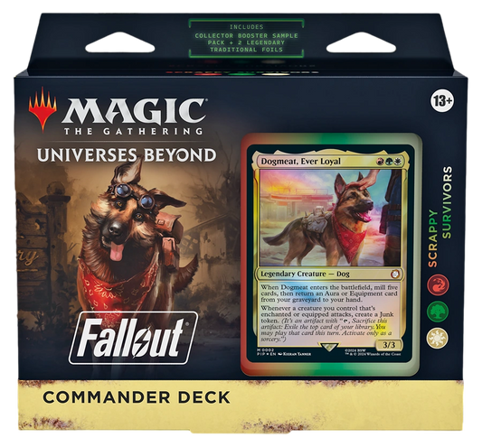 Magic the Gathering: Fallout Commander Decks & Cases