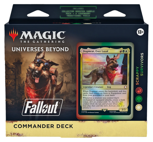 Magic the Gathering: Fallout Commander Decks & Cases