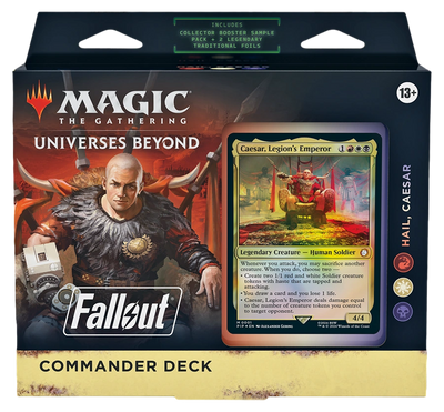 Magic the Gathering: Fallout Commander Decks & Cases