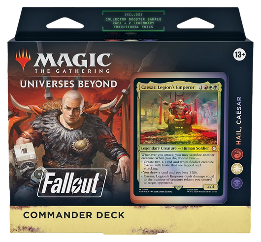 Magic the Gathering: Fallout Commander Decks & Cases