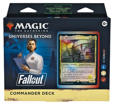 Magic the Gathering: Fallout Commander Decks & Cases