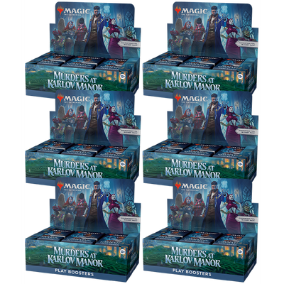 MTG: Murders at Karlov Manor Play Booster Case - 6 Boxes