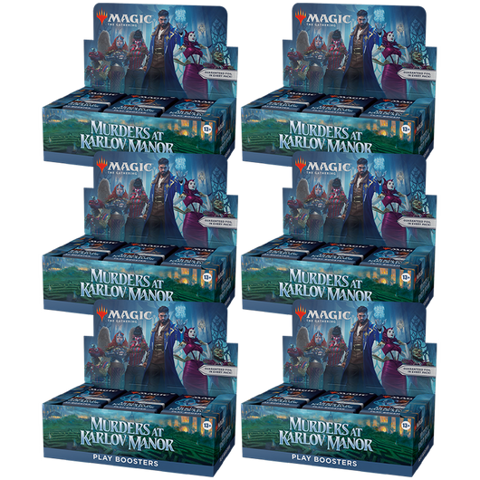 MTG: Murders at Karlov Manor Play Booster Case - 6 Boxes