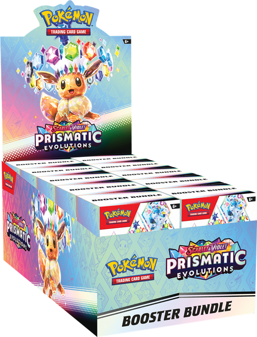 Pokémon TCG: Scarlet & Violet - Prismatic Evolutions - Booster Bundle