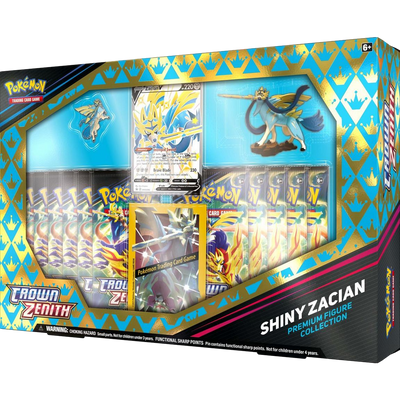 Sword & Shield: Crown Zenith - Premium Figure Collection (Shiny Zacian & Zamazenta)
