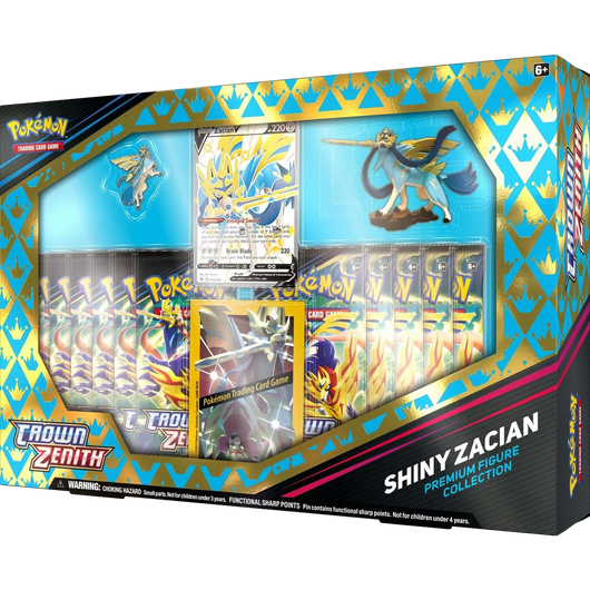 Sword & Shield: Crown Zenith - Premium Figure Collection (Shiny Zacian & Zamazenta)