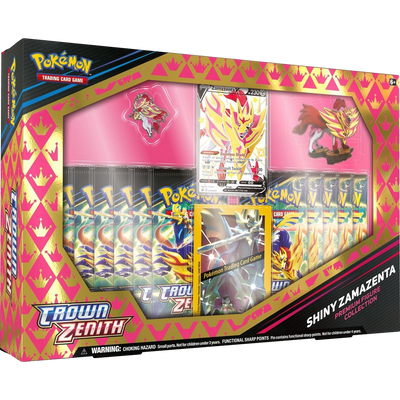 Sword & Shield: Crown Zenith - Premium Figure Collection (Shiny Zacian & Zamazenta)