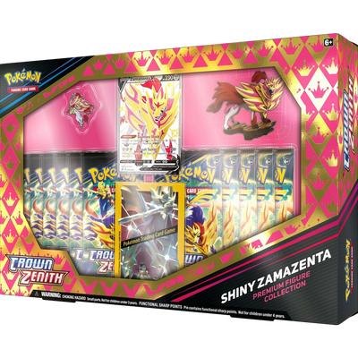 Sword & Shield: Crown Zenith - Premium Figure Collection (Shiny Zacian & Zamazenta)