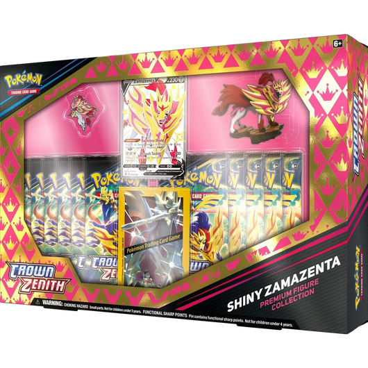 Sword & Shield: Crown Zenith - Premium Figure Collection (Shiny Zacian & Zamazenta)
