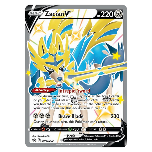 Sword & Shield: Crown Zenith - Premium Figure Collection (Shiny Zacian & Zamazenta)