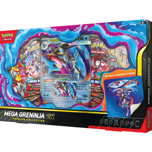 Mega Greninja ex Premium Collection (Chaos Rising)