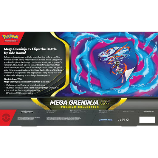 Mega Greninja ex Premium Collection (Chaos Rising)