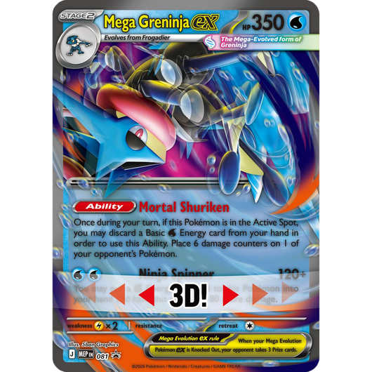 Mega Greninja ex Premium Collection (Chaos Rising)