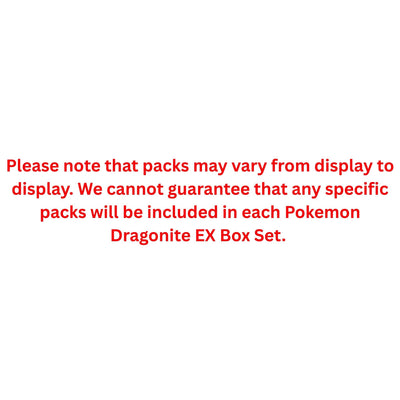 Pokemon XY Dragonite Ex Box Set