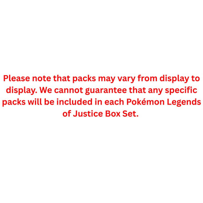 Pokemon Legends of Justice Box Set