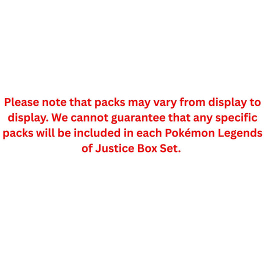 Pokemon Legends of Justice Box Set
