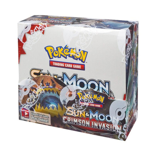 Pokemon Sun & Moon Crimson Invasion Booster Box