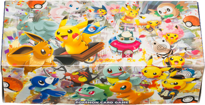 Japanese Pokémon - Pokémon Center Tokyo DX Special Box (Hakama & Firefighter Pikachu) [2018 Pokémon Center Japan Exclusive]