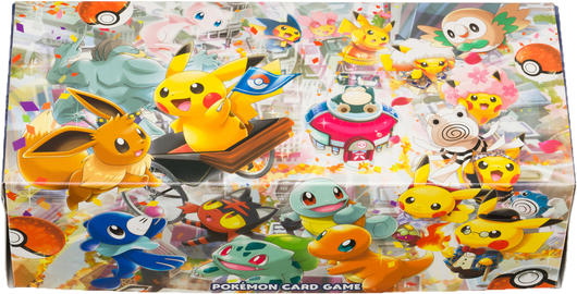 Japanese Pokémon - Pokémon Center Tokyo DX Special Box (Hakama & Firefighter Pikachu) [2018 Pokémon Center Japan Exclusive]