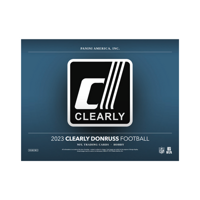 2023 Panini Clearly Donruss Football Hobby Box