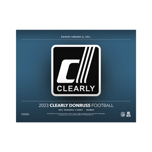 2023 Panini Clearly Donruss Football Hobby Box