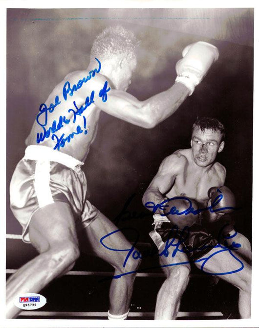 Dave Charnley & Joe Brown Autographed 8x10 Photo PSA/DNA #Q95739
