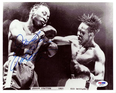 Johnny Bratton Autographed 8x10 Photo PSA/DNA #Q95967