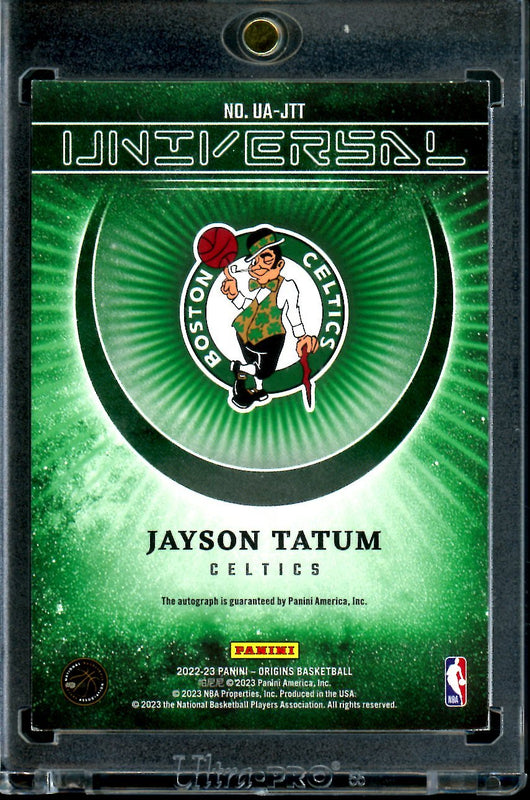 2022/23 Panini Origins Jayson Tatum Universal Auto Pink /25 Celtics