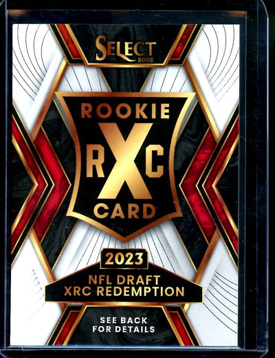 2022 Panini Select C.J. Stroud Rookie XRC Prizm Redemption Texans
