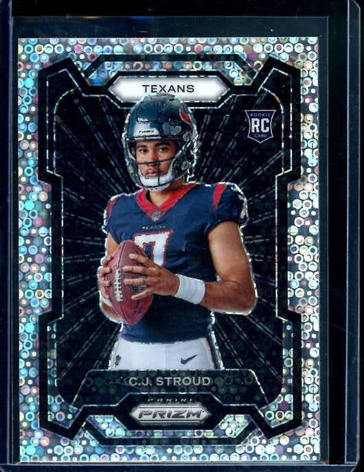 2023 Panini Prizm C.J. Stroud Rookie Disco Variation Texans