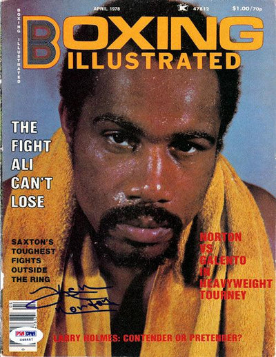 Ken Norton Autographed Sports Illustrated Magazine Cover PSA/DNA #S48557