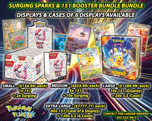 151 & Surging Sparks Booster Bundle - Bundle