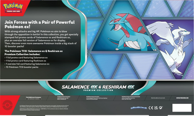 Salamence ex & Reshiram ex Premium Collection