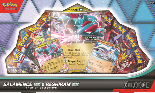 Salamence ex & Reshiram ex Premium Collection
