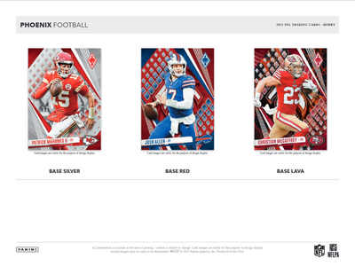 2023 Panini Phoenix Football Hobby 16 Box Case