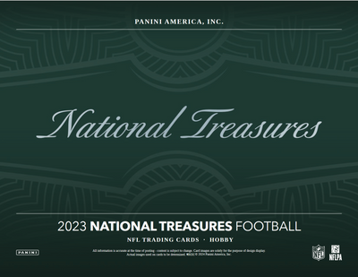 2023 Panini National Treasures Football Hobby Box