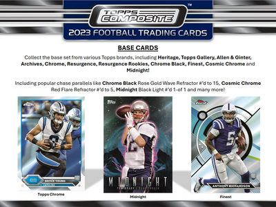 2023 Topps Composite Football Hobby 12 Box Case