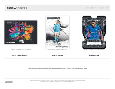 2023-24 Panini Obsidian Soccer Hobby Box