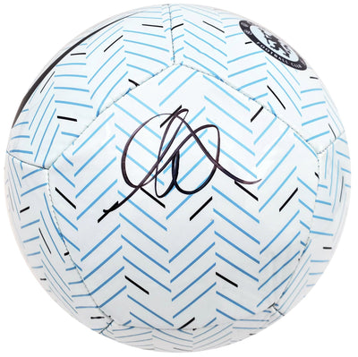 Mason Mount Autographed Nike Soccer Ball Chelsea F.C. Beckett BAS Stock #196470