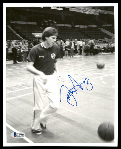Danny Ange Autographed 8x10 Photo Boston Celtics Vintage Beckett BAS #T29049