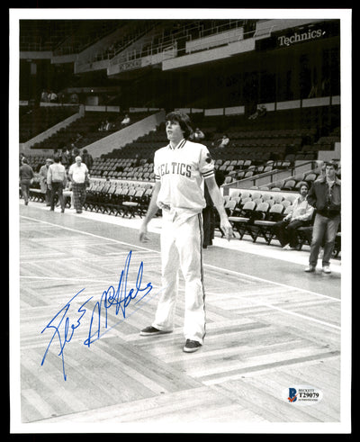 Kevin McHale Autographed 8x10 Photo Boston Celtics Vintage Beckett BAS #T29079