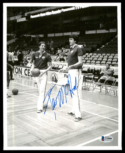 Kevin McHale Autographed 8x10 Photo Boston Celtics Vintage Beckett BAS #T29089