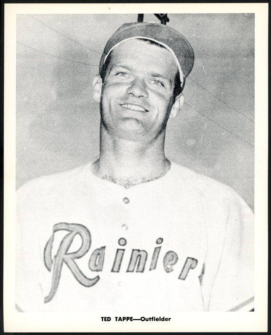 Ted Tappe 1956-59 Seattle Rainiers Popcorn 8x10 Premium Card SKU #151552