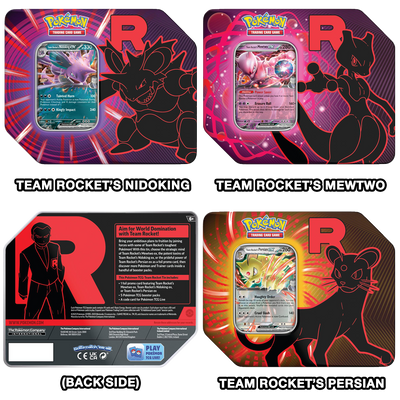 Pokémon Trading Card Game: Team Rocket Tin